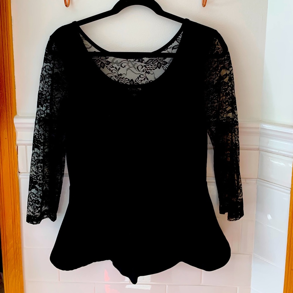 Peplum top